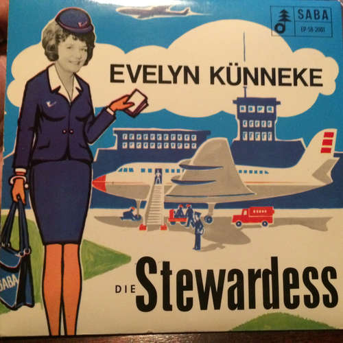 Cover Evelyn Künneke - Die Stewardess / Ferien Auf Italienisch (7, EP, Mono) Schallplatten Ankauf