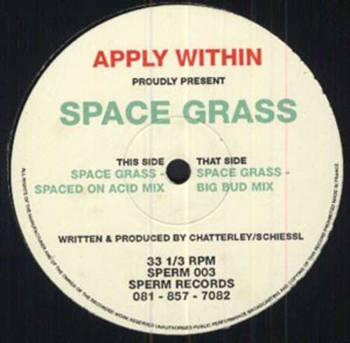 Cover Apply Within - Apply Within Proudly Present Space Grass (12) Schallplatten Ankauf