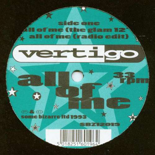 Cover Vertigo (5) - All Of Me (12) Schallplatten Ankauf