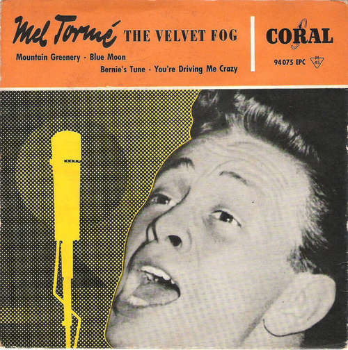 Cover Mel Tormé - The Velvet Fog (7, EP) Schallplatten Ankauf