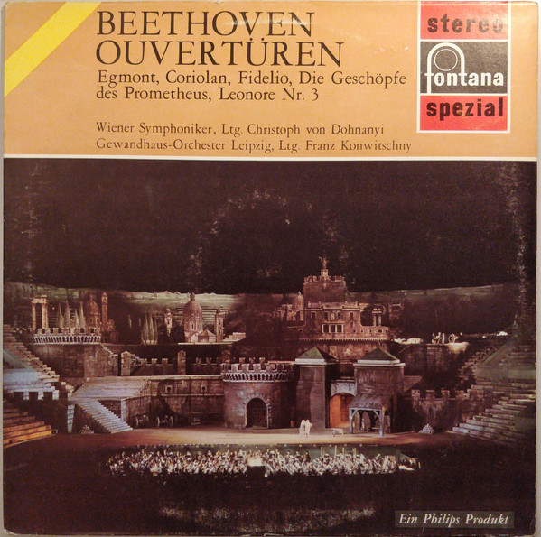 Cover Beethoven* - Ouvertüren (LP, Comp) Schallplatten Ankauf
