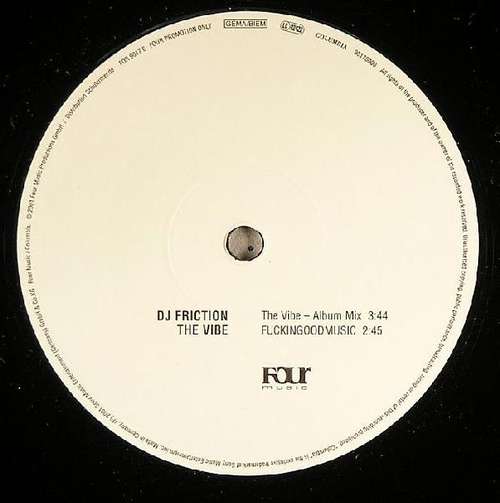 Cover DJ Friction (2) - The Vibe (12, Promo) Schallplatten Ankauf