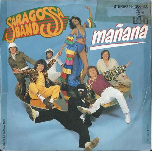 Cover Saragossa Band - Mañana (7, Single) Schallplatten Ankauf