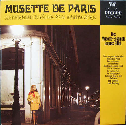 Cover Das Musette-Ensemble Jacques Gillot* - Musette De Paris (LP) Schallplatten Ankauf