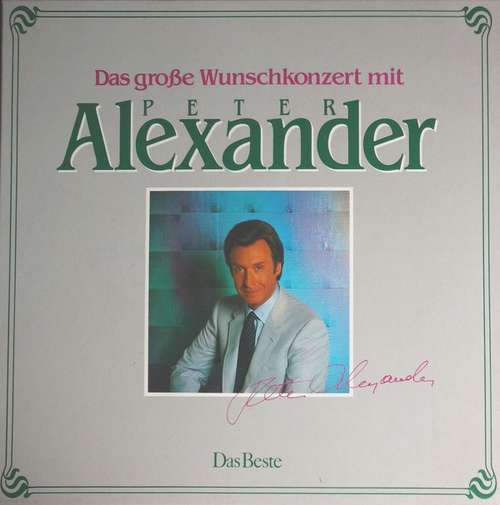 Cover Peter Alexander - Das Grosse Wunschkonzert Mit Peter Alexander (5xLP, Comp, Box) Schallplatten Ankauf