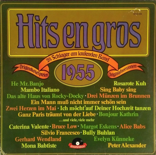 Cover Various - Hits En Gros 1955 (LP, Comp) Schallplatten Ankauf