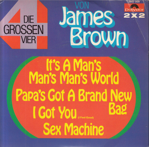 Cover James Brown - Die Grossen Vier (2x7) Schallplatten Ankauf