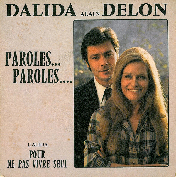 Cover Dalida, Alain Delon - Paroles... Paroles.... (7, Single) Schallplatten Ankauf