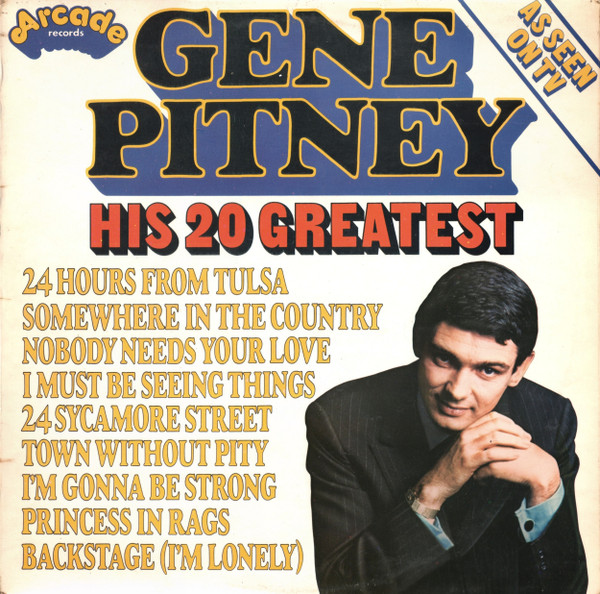 Bild Gene Pitney - His 20 Greatest (LP, Comp) Schallplatten Ankauf