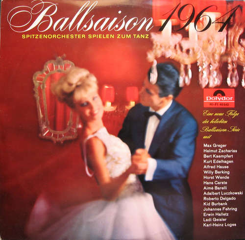Cover Various - Ballsaison 1964 (LP, Mono) Schallplatten Ankauf