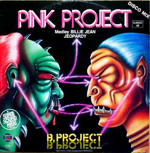 Cover Pink Project - B.Project (Medley Billie Jean / Jeopardy) (12, Maxi) Schallplatten Ankauf
