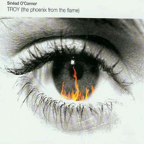 Cover Sinéad O'Connor - Troy (The Phoenix From The Flame) (2x12, Maxi) Schallplatten Ankauf