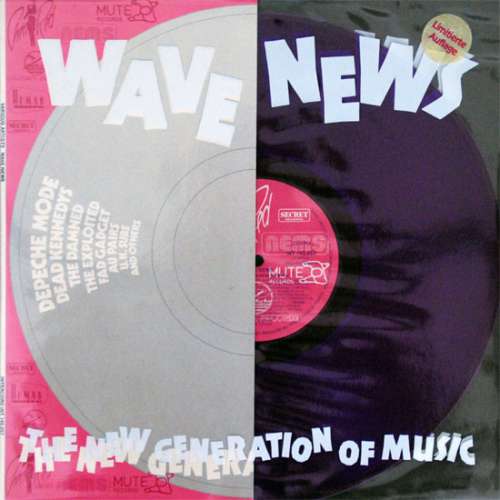 Cover Various - Wave News - The New Generation Of Music (LP, Comp, Ltd, Vio) Schallplatten Ankauf