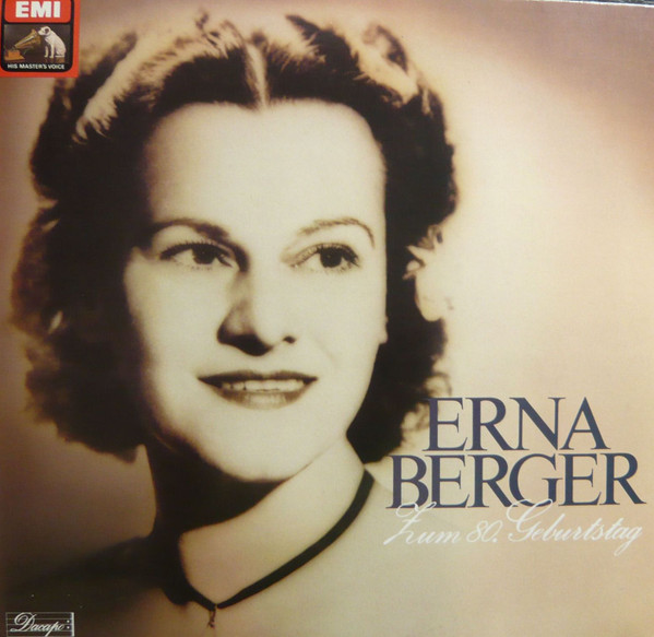 Cover Erna Berger - Erna Berger Zum 80. Geburtstag (2xLP, Album, Comp, Gat) Schallplatten Ankauf