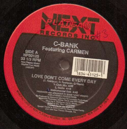 Bild C-Bank Featuring Carmen (57) - Love Don't Come Every Day (12) Schallplatten Ankauf