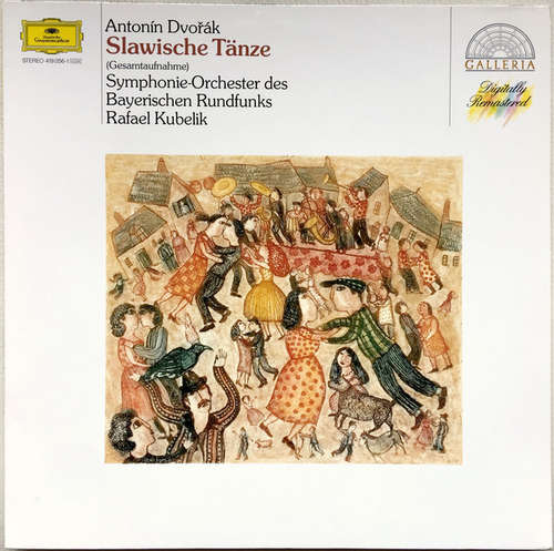 Cover Antonín Dvořák - Symphonie-Orchester Des Bayerischen Rundfunks, Rafael Kubelik - Slawische Tänze (Gesamtaufnahme) (LP, RE, RM) Schallplatten Ankauf