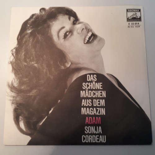 Cover Sonja Cordeau - Adam / Das Schöne Mädchen Aus Dem Magazin (7, Single) Schallplatten Ankauf