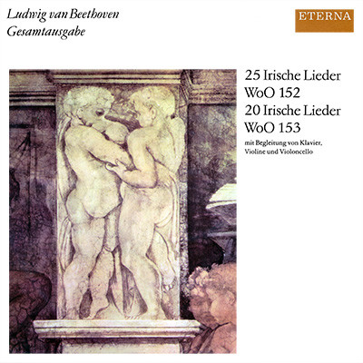 Cover Ludwig van Beethoven - 25 Irische Lieder Woo 152 / 20 Irische Lieder Woo 153 (LP) Schallplatten Ankauf