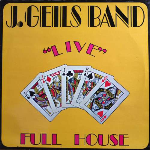 Cover The J. Geils Band - Live Full House (LP, Album, RP) Schallplatten Ankauf