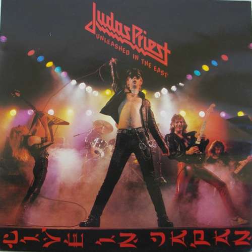 Cover Judas Priest - Unleashed In The East (Live In Japan) (LP, Album) Schallplatten Ankauf