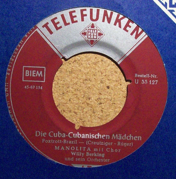 Cover Manolita - Die Cuba-Cubanischen Mädchen (7, Single) Schallplatten Ankauf