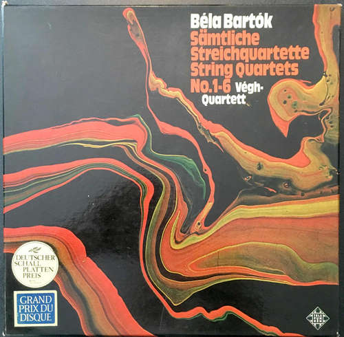 Cover Béla Bartók / Végh-Quartett* - Sämtliche Streichquartette - String Quartets No. 1-6 (3xLP + Box) Schallplatten Ankauf