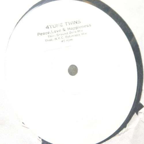 Cover 4Tune Twins - Peace, Love & Happiness (12) Schallplatten Ankauf