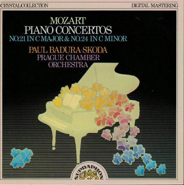 Cover zu Mozart*, Paul Badura-Skoda, Prague Chamber Orchestra - Piano Concertos No. 21 In C Major &  No. 24 In C Minor (CD) Schallplatten Ankauf