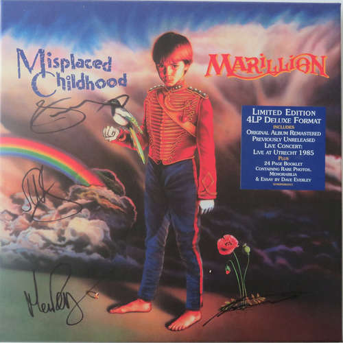 Cover Marillion - Misplaced Childhood (LP, Album, RE, RM + 3xLP + Box, Dlx, Ltd) Schallplatten Ankauf