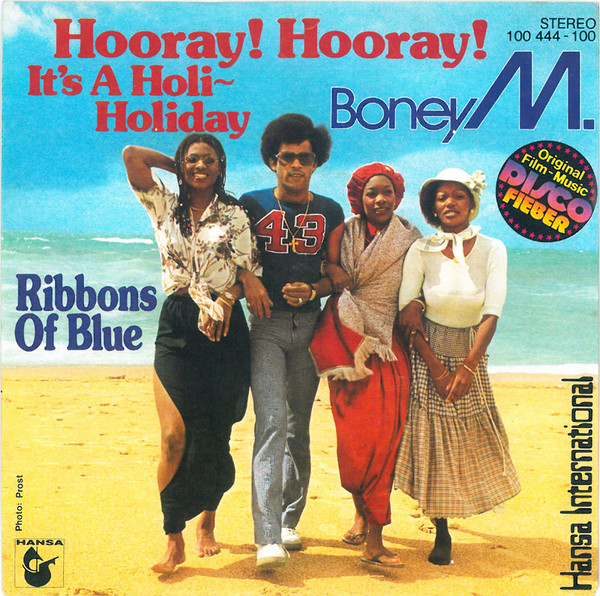 Cover Boney M. - Hooray! Hooray! It's A Holi-Holiday (7) Schallplatten Ankauf