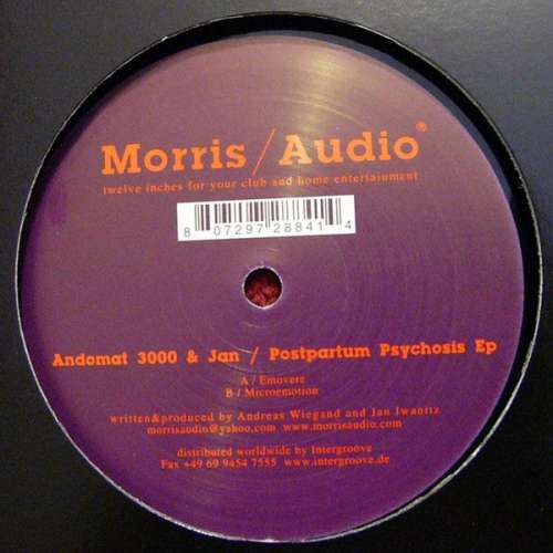 Cover Andomat 3000 & Jan - Postpartum Psychosis EP (12, EP) Schallplatten Ankauf