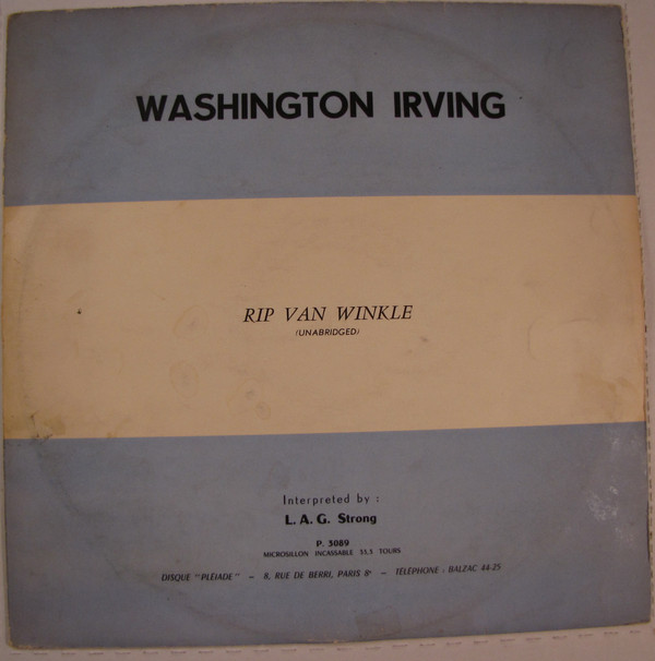 Cover Washington Irving (2), L.A.G. Strong* - Rip Van Winkle (Unabridged) (LP) Schallplatten Ankauf