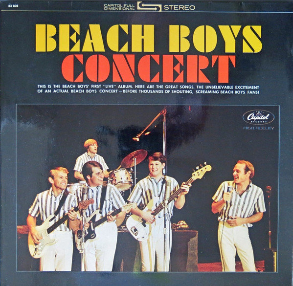 Cover The Beach Boys - Beach Boys Concert (LP, Album) Schallplatten Ankauf
