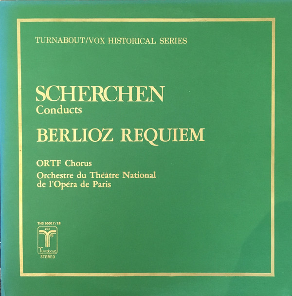 Cover Scherchen*, Berlioz*, ORTF Chorus*, Orchestre Du Théâtre National De L'Opera De Paris* - Requiem (2xLP, Gat) Schallplatten Ankauf