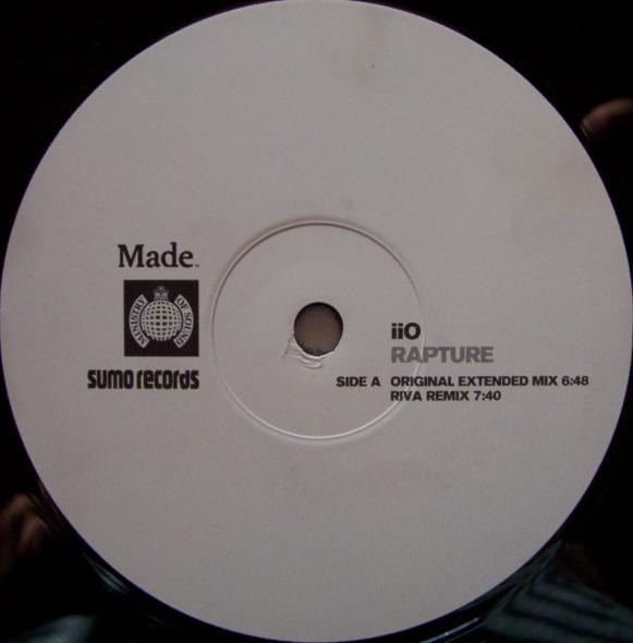 Cover iiO - Rapture (12) Schallplatten Ankauf
