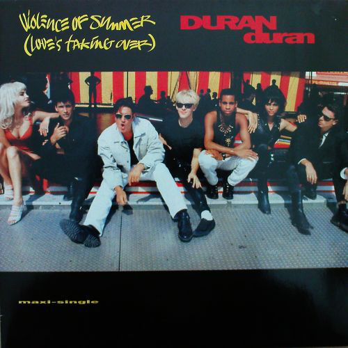 Cover Duran Duran - Violence Of Summer (Love's Taking Over) (12, Maxi, M/Print) Schallplatten Ankauf