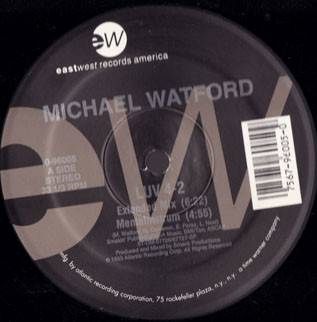 Cover Michael Watford - Luv 4-2 (12) Schallplatten Ankauf