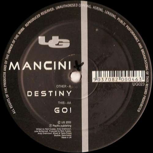 Cover Mancini (2) - Destiny / Go! (12) Schallplatten Ankauf