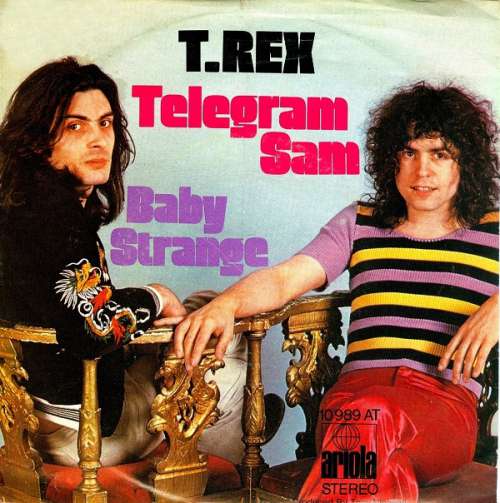 Bild T. Rex - Telegram Sam / Baby Strange (7, Single) Schallplatten Ankauf