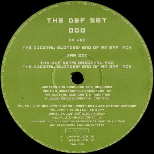 Cover Ogo Schallplatten Ankauf