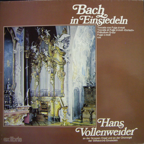 Cover Bach*, Hans Vollenweider - Bach In Einsiedeln (LP) Schallplatten Ankauf