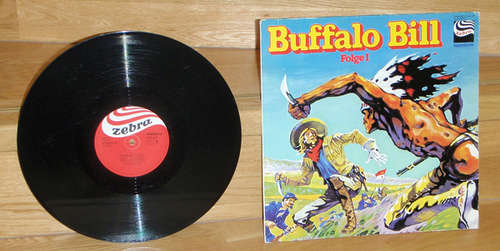 Cover Kurt Stephan - Buffalo Bill - Folge 1 (LP, Album) Schallplatten Ankauf