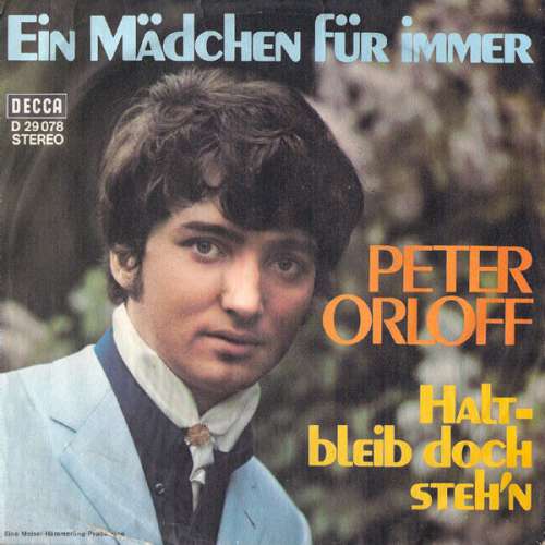 Cover Peter Orloff - Ein Mädchen Für Immer (7, Single) Schallplatten Ankauf