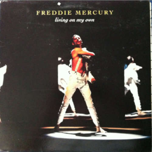 Cover Freddie Mercury - Living On My Own (12) Schallplatten Ankauf