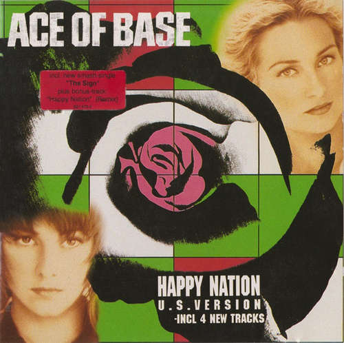 Cover Ace Of Base - Happy Nation (U.S. Version) (CD, Album) Schallplatten Ankauf