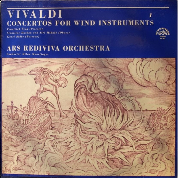 Cover Vivaldi*, Ars Rediviva Orchestra* - Concertos For Wind Instruments (LP, RP) Schallplatten Ankauf