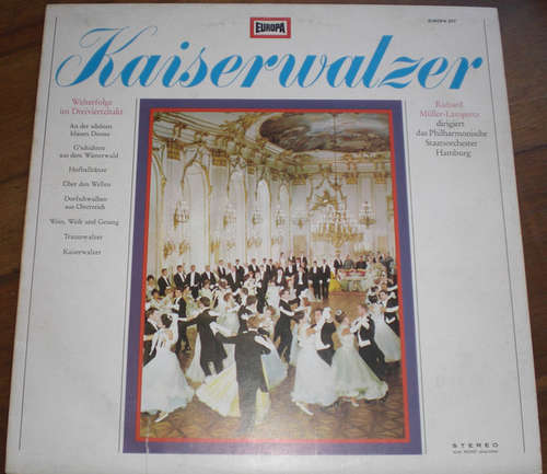 Cover Richard Müller-Lampertz Dirigiert Das Philharmonische Staatsorchester Hamburg* - Kaiserwalzer (LP) Schallplatten Ankauf