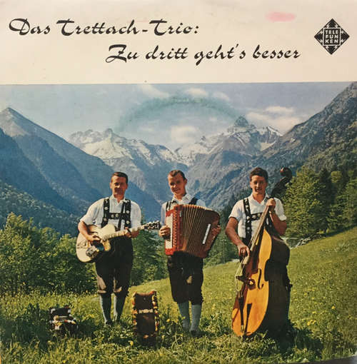 Cover Das Trettach-Trio - Zu Dritt Geht's Besser (7) Schallplatten Ankauf
