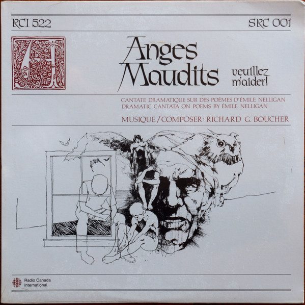 Cover Ensemble Instrumental Et Vocal De Radio-Canada - Anges Maudits, Veuillez M'Aider ! (LP, Album) Schallplatten Ankauf