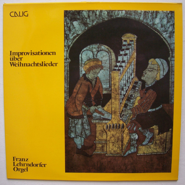Cover Franz Lehrndorfer - Improvisationen Über Weihnachtslieder (LP, Album) Schallplatten Ankauf